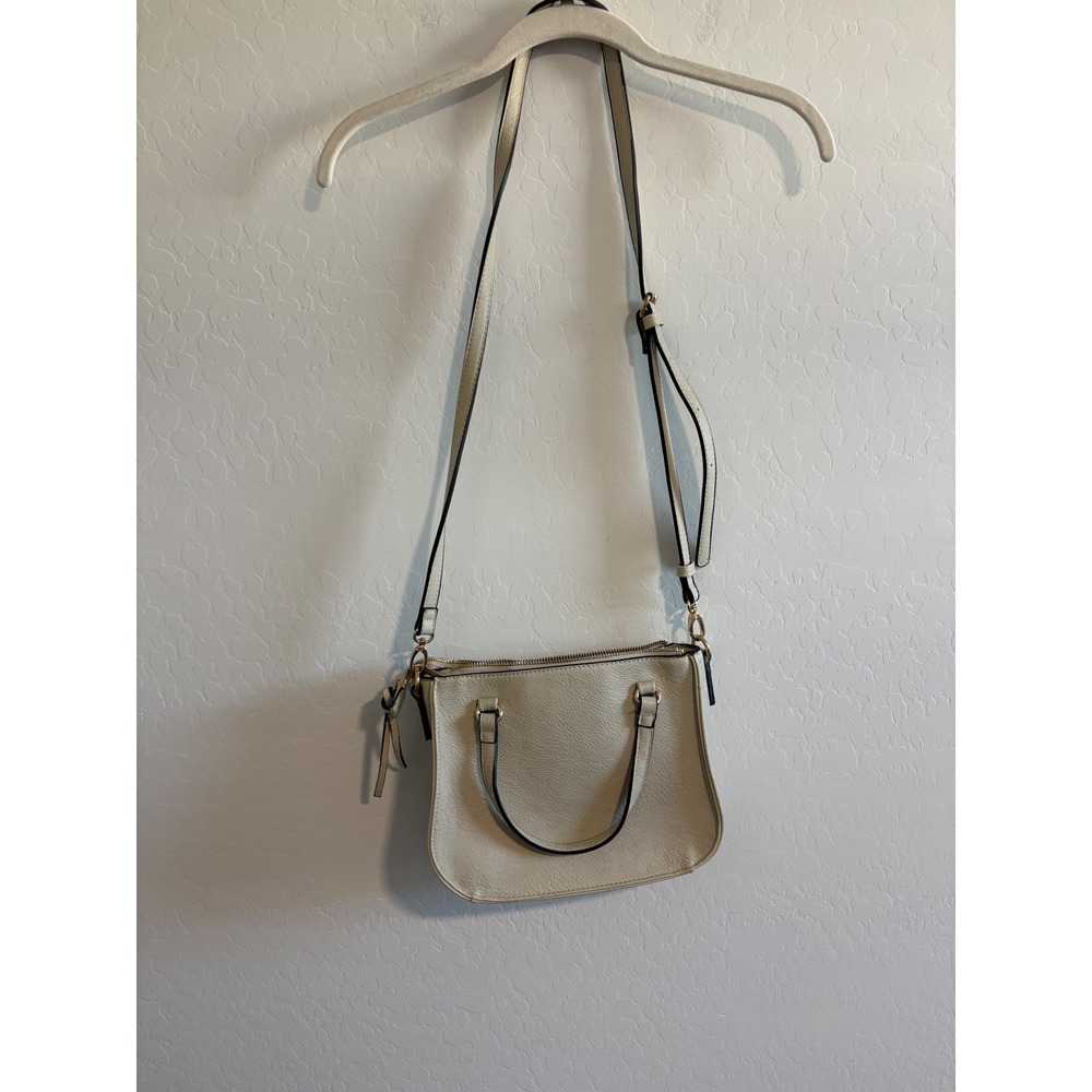 Sole Society Beige‎ Destin Convertible Crossbody Shoulder Bag Flap Detail - Picture 6 of 6